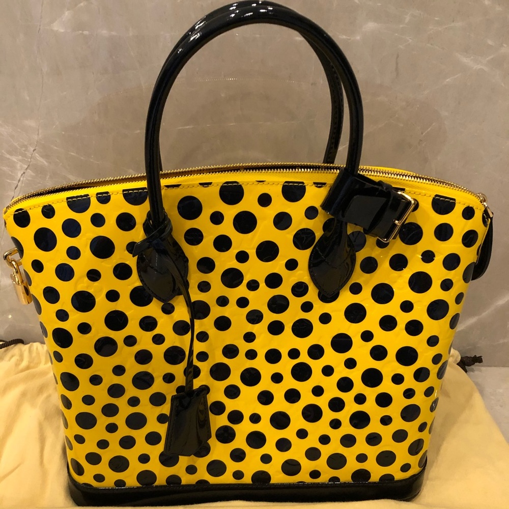 Louis Vuitton Dots Infinity Lockit MM Yayoi Kusama